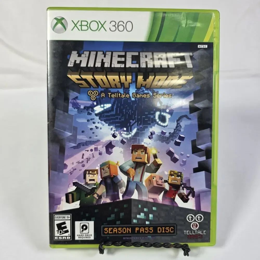 Minecraft Story Mode Xbox 360 Season Pass Disc Telltale Games